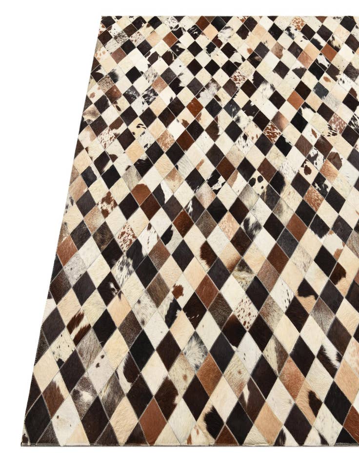 Detail image of  5' 5 x 7' 6 Cowhide Rug
