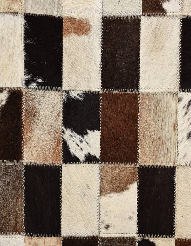 Detail image of  5' 5 x 7' 6 Cowhide Rug