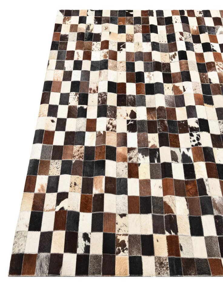 Detail image of  5' x 7' 10 Cowhide Rug