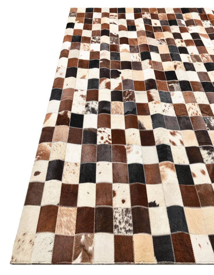 Detail image of  5' x 7' 10 Cowhide Rug