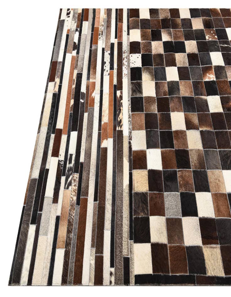 Detail image of  5' 1 x 8' Cowhide Rug