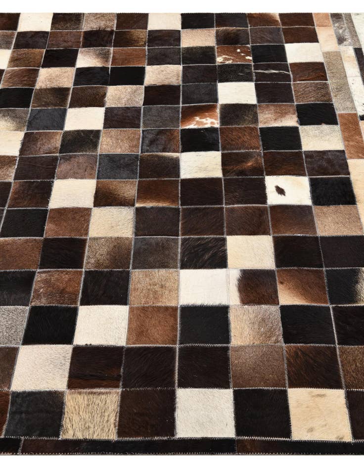 Detail image of  5' 1 x 8' Cowhide Rug