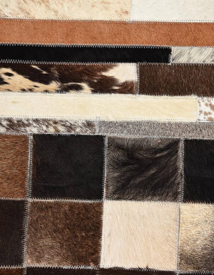 Detail image of  5' 1 x 8' Cowhide Rug