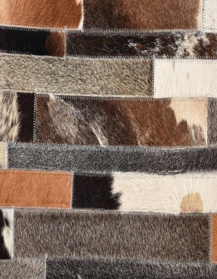 Detail image of  5' 1 x 8' Cowhide Rug