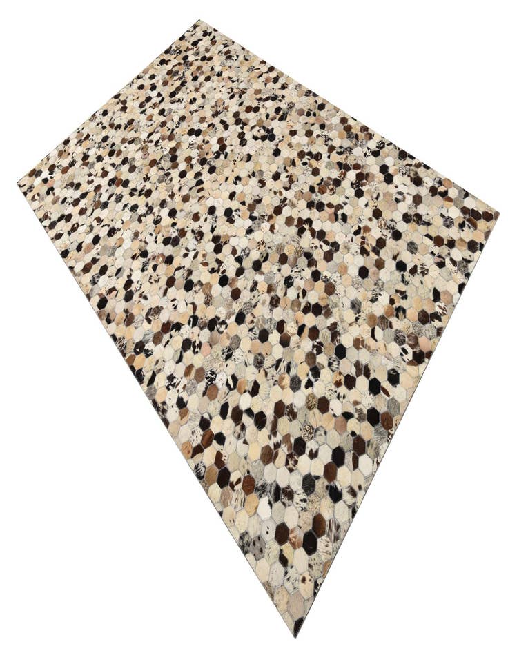 Detail image of  5' 2 x 8' Cowhide Rug