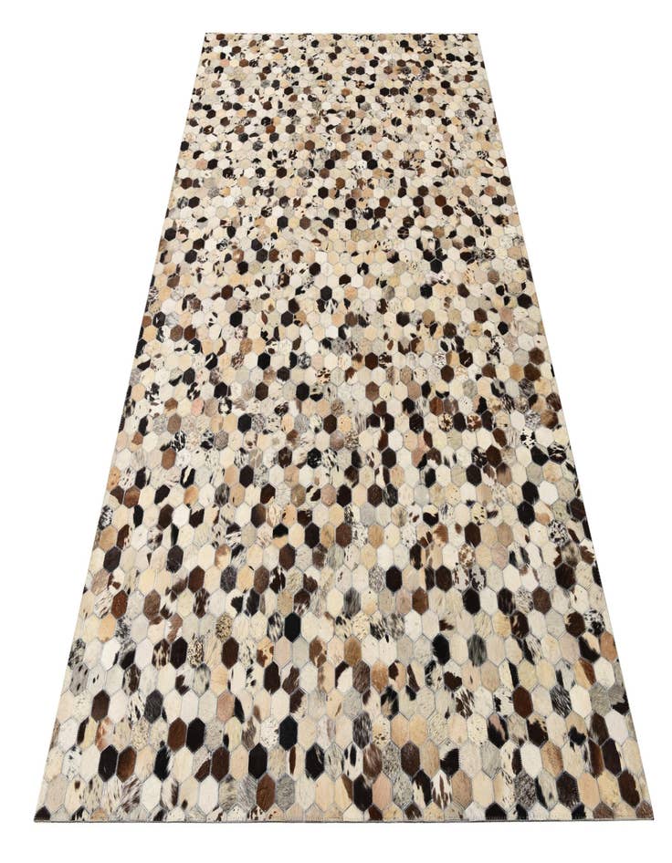 Detail image of  5' 2 x 8' Cowhide Rug