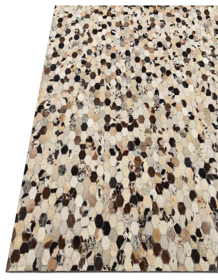 Detail image of  5' 2 x 8' Cowhide Rug