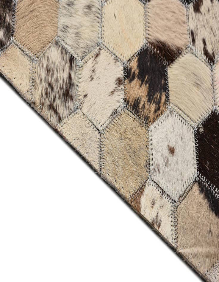 Detail image of  5' 2 x 8' Cowhide Rug