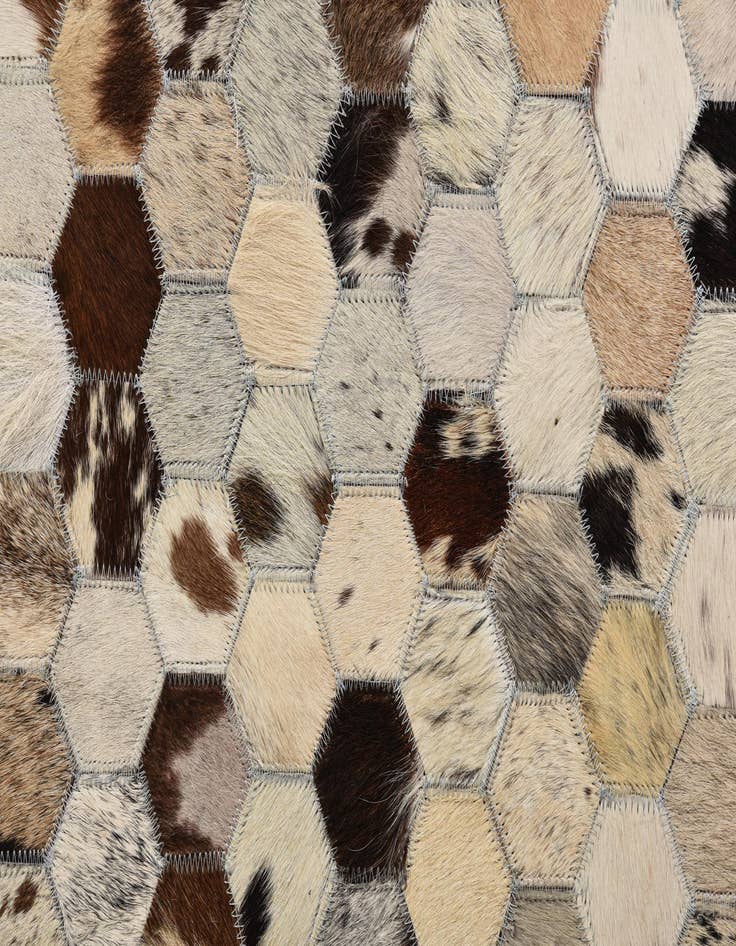 Detail image of  5' 2 x 8' Cowhide Rug