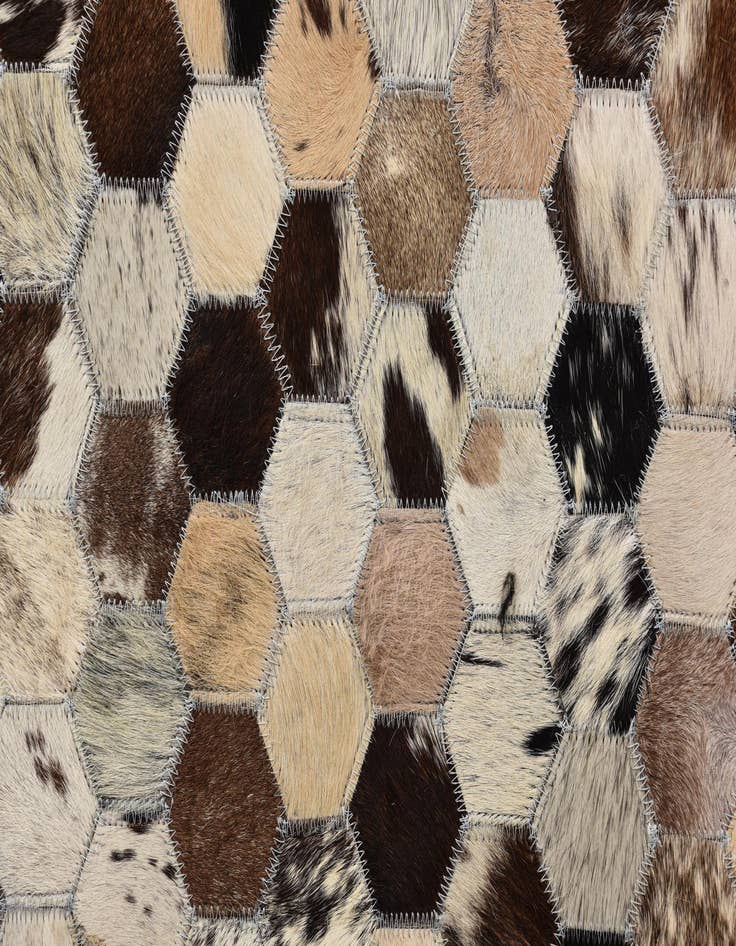Detail image of  5' 2 x 8' Cowhide Rug