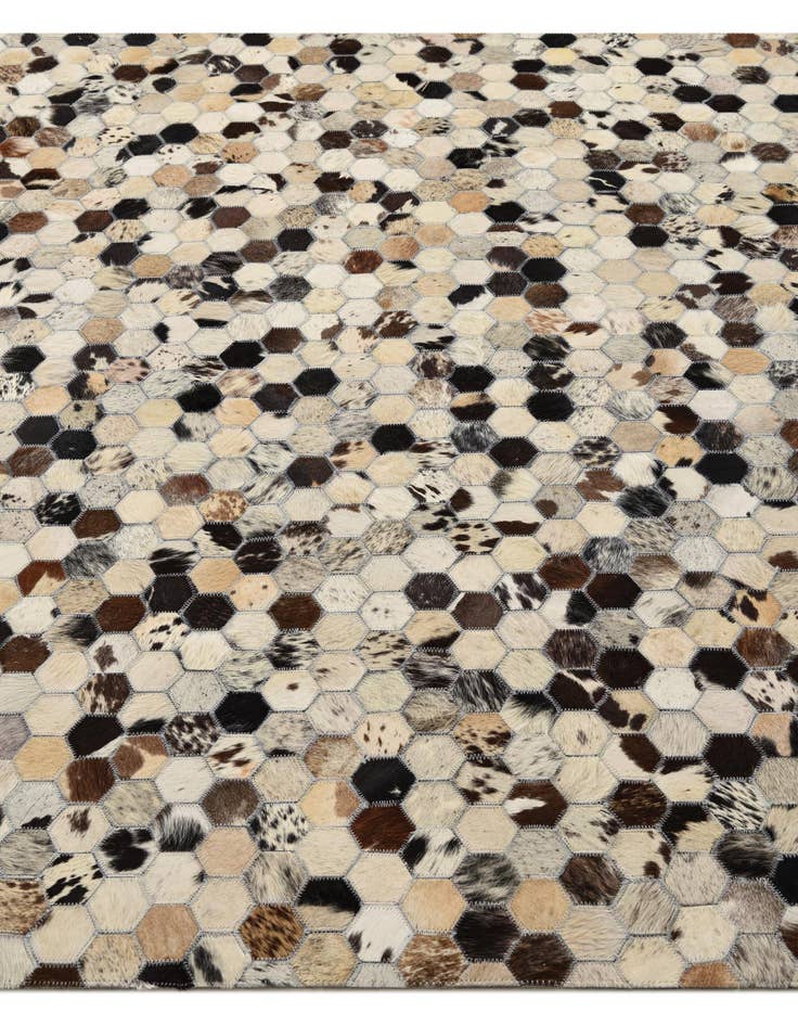 Detail image of  5' 2 x 8' Cowhide Rug