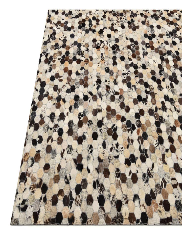 Detail image of  5' 2 x 8' Cowhide Rug