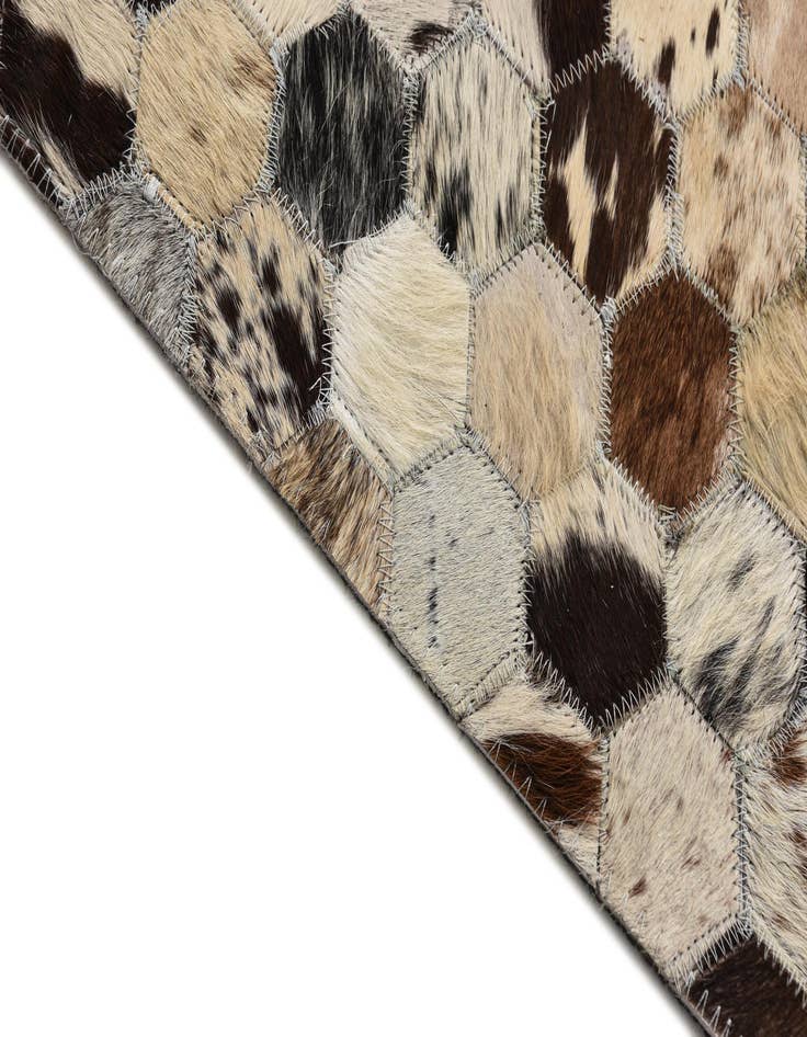 Detail image of  5' 2 x 8' Cowhide Rug