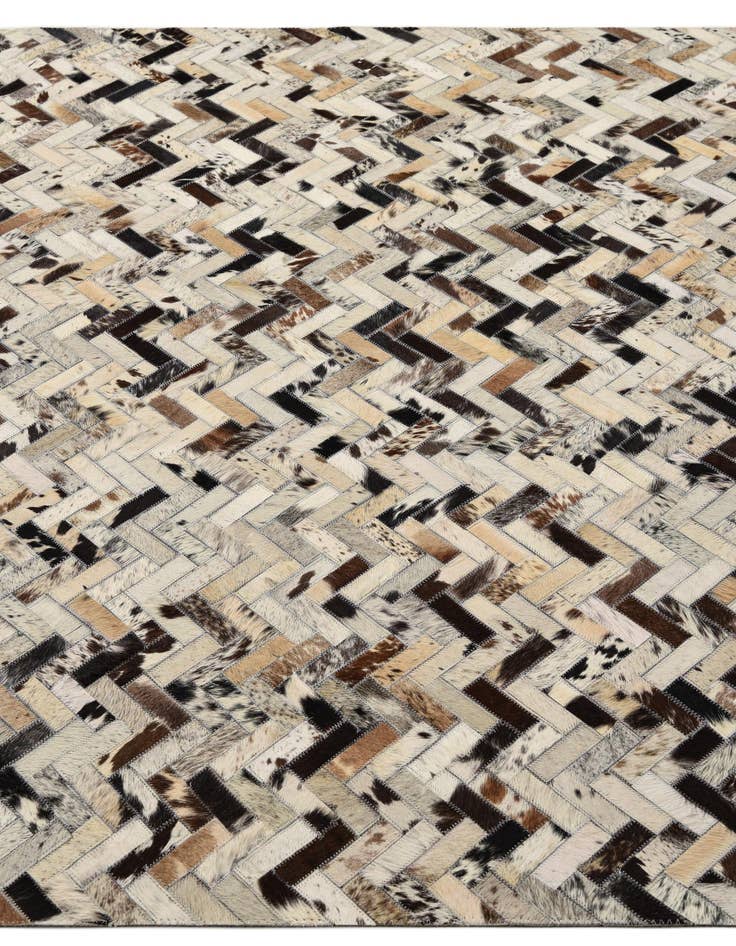 Detail image of  5' x 7' 10 Cowhide Rug