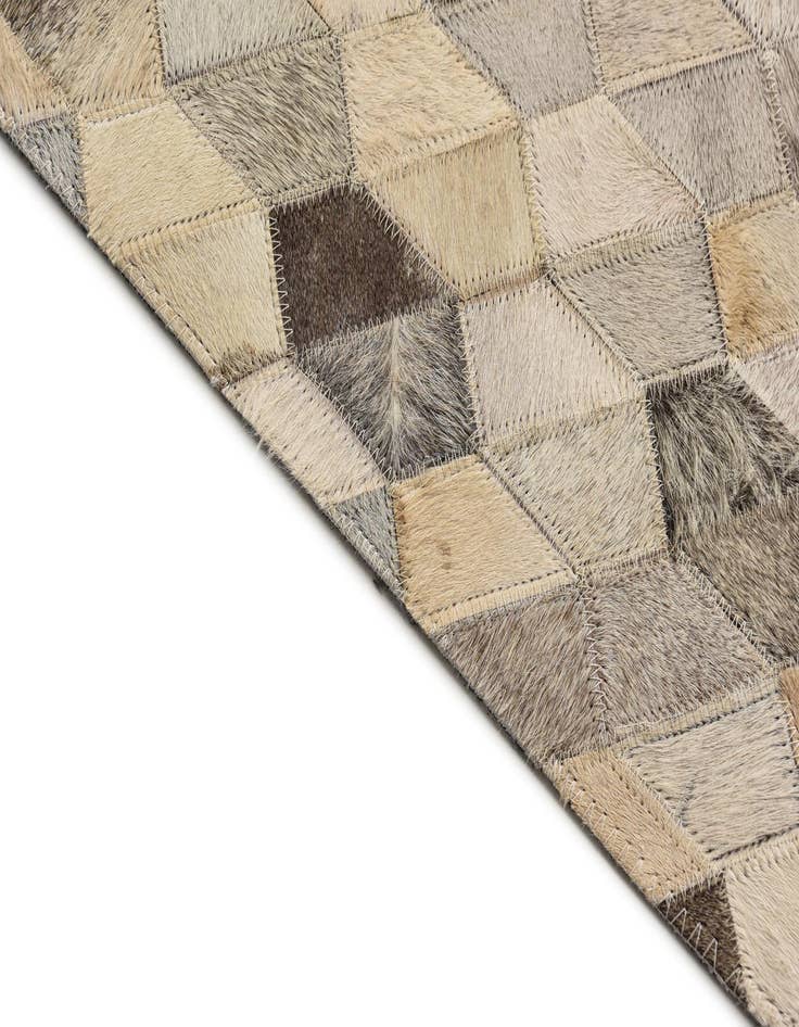 Detail image of  5' 2 x 7' 5 Cowhide Rug