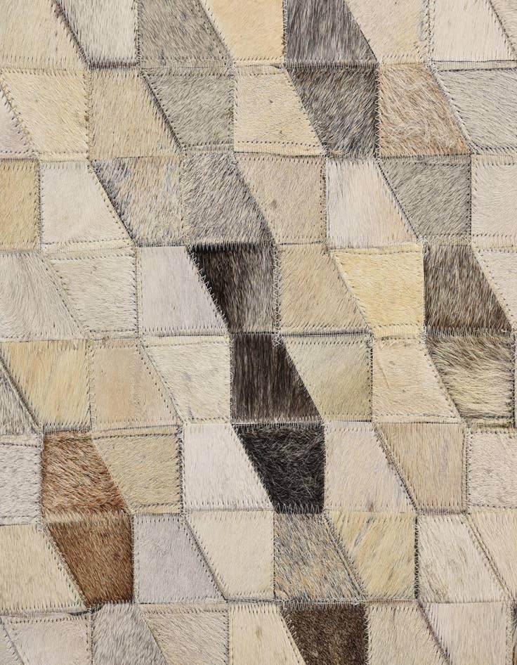 Detail image of  5' 2 x 7' 5 Cowhide Rug