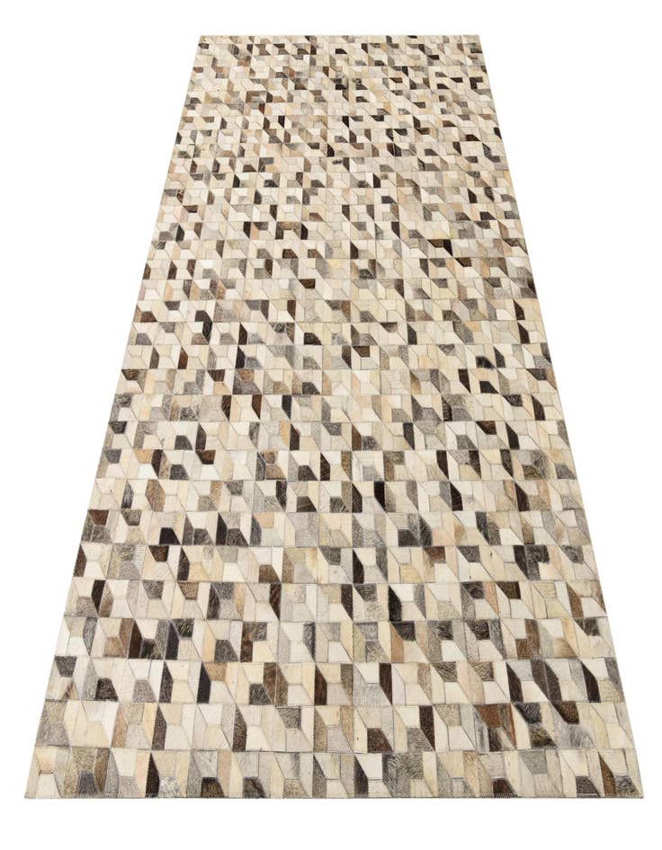 Detail image of  5' 4 x 7' 7 Cowhide Rug