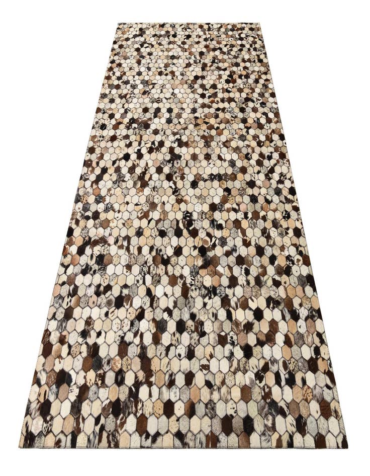 Detail image of  5' 1 x 8' 2 Cowhide Rug