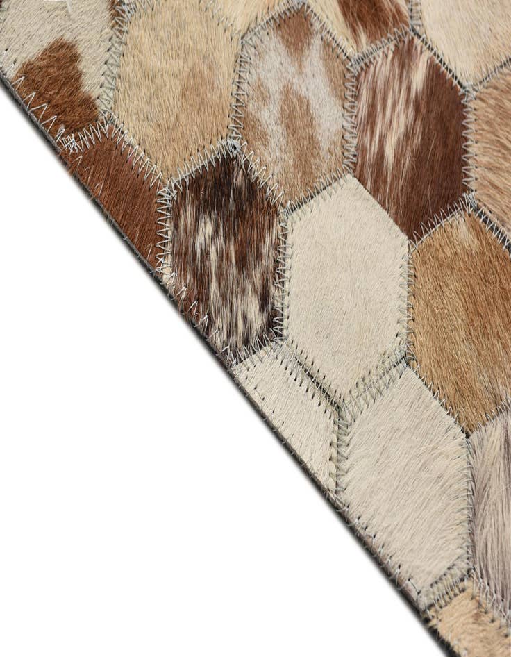 Detail image of  5' x 7' 10 Cowhide Rug