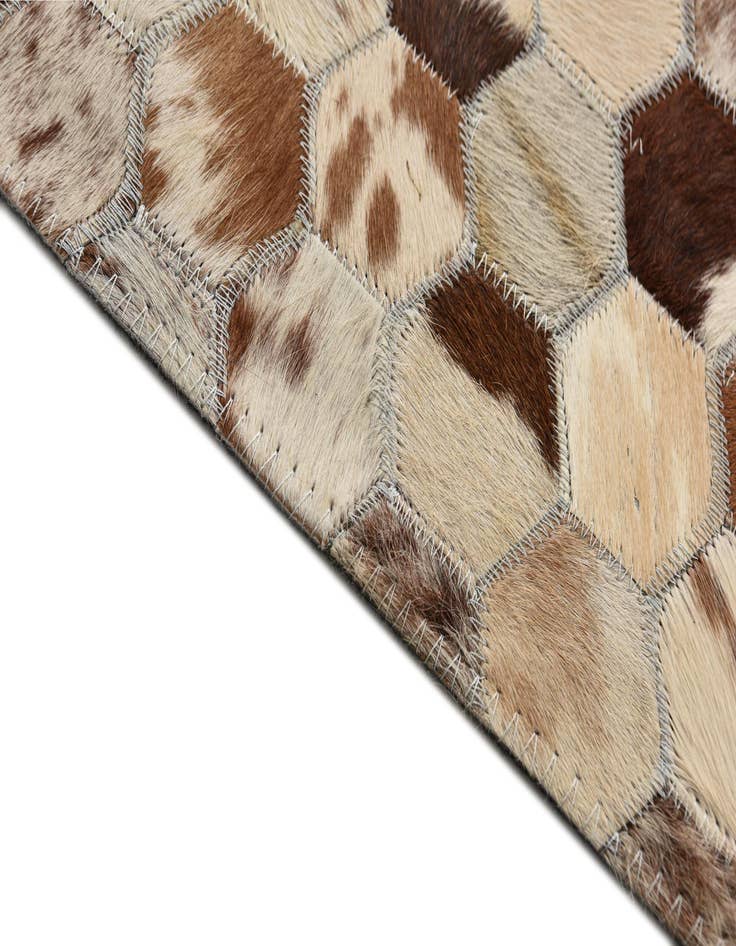 Detail image of  5' 1 x 8' Cowhide Rug