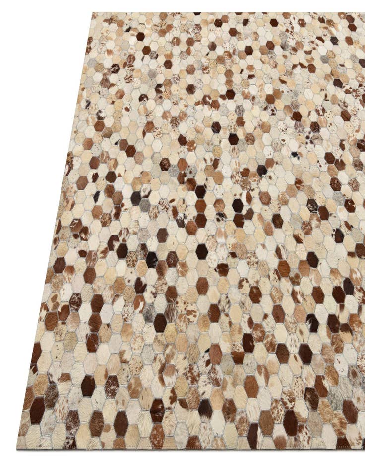 Detail image of  5' 1 x 8' Cowhide Rug