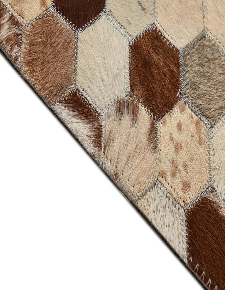 Detail image of  5' 1 x 8' Cowhide Rug
