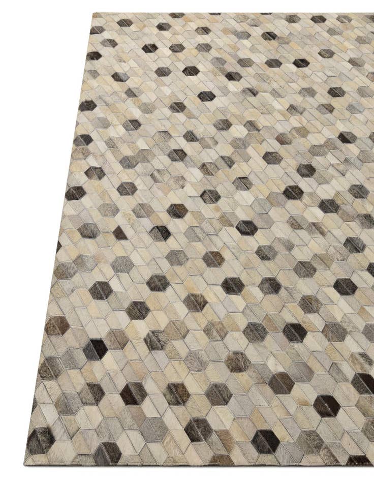 Detail image of  5' x 7' 6 Cowhide Rug