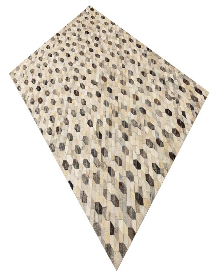Detail image of  5' 2 x 7' 5 Cowhide Rug