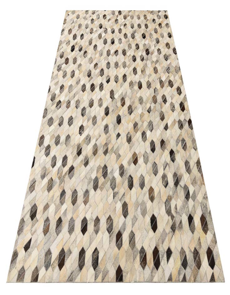 Detail image of  5' 2 x 7' 5 Cowhide Rug