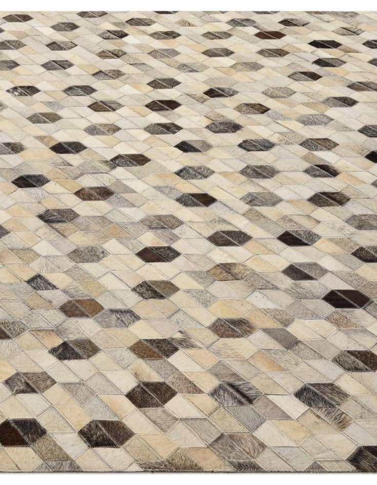 Detail image of  5' 2 x 7' 5 Cowhide Rug