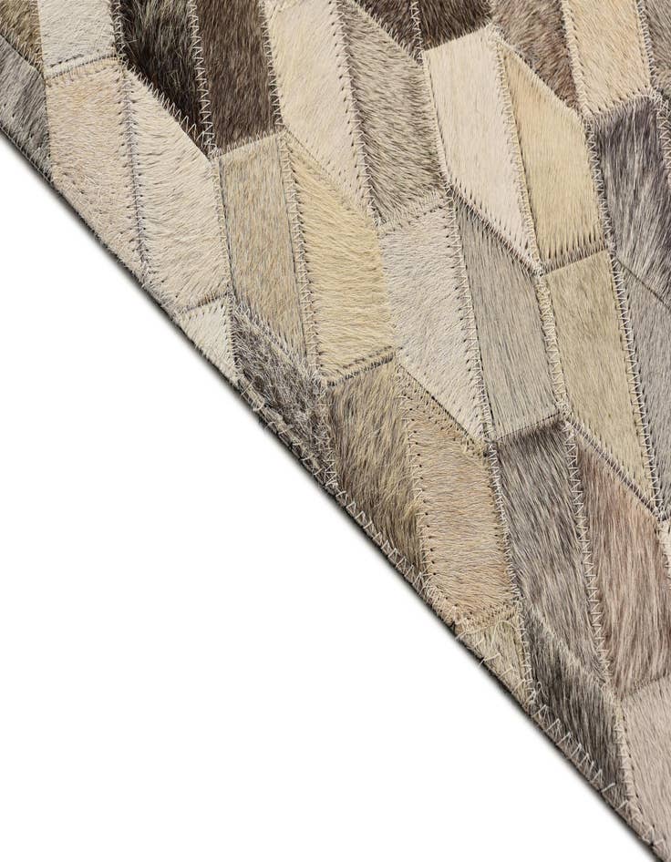 Detail image of  5' 2 x 7' 5 Cowhide Rug