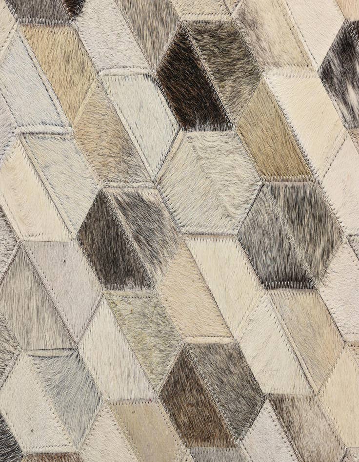 Detail image of  5' 2 x 7' 5 Cowhide Rug