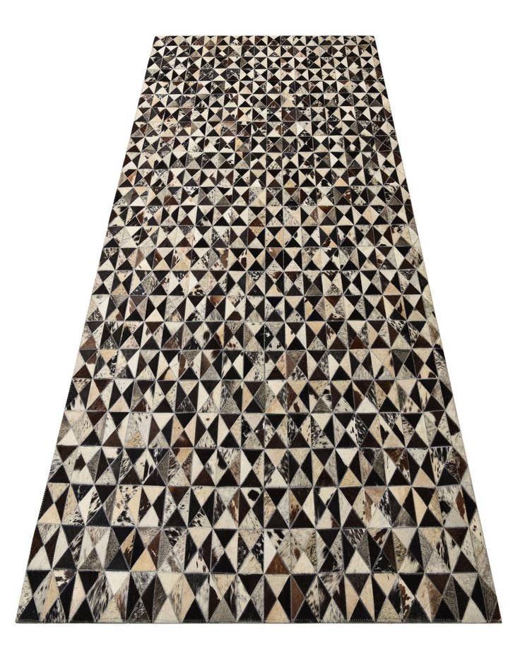 Detail image of  5' 4 x 7' 7 Cowhide Rug