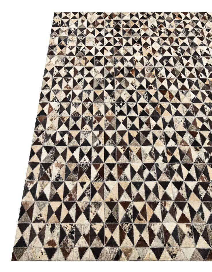 Detail image of  5' 4 x 7' 7 Cowhide Rug