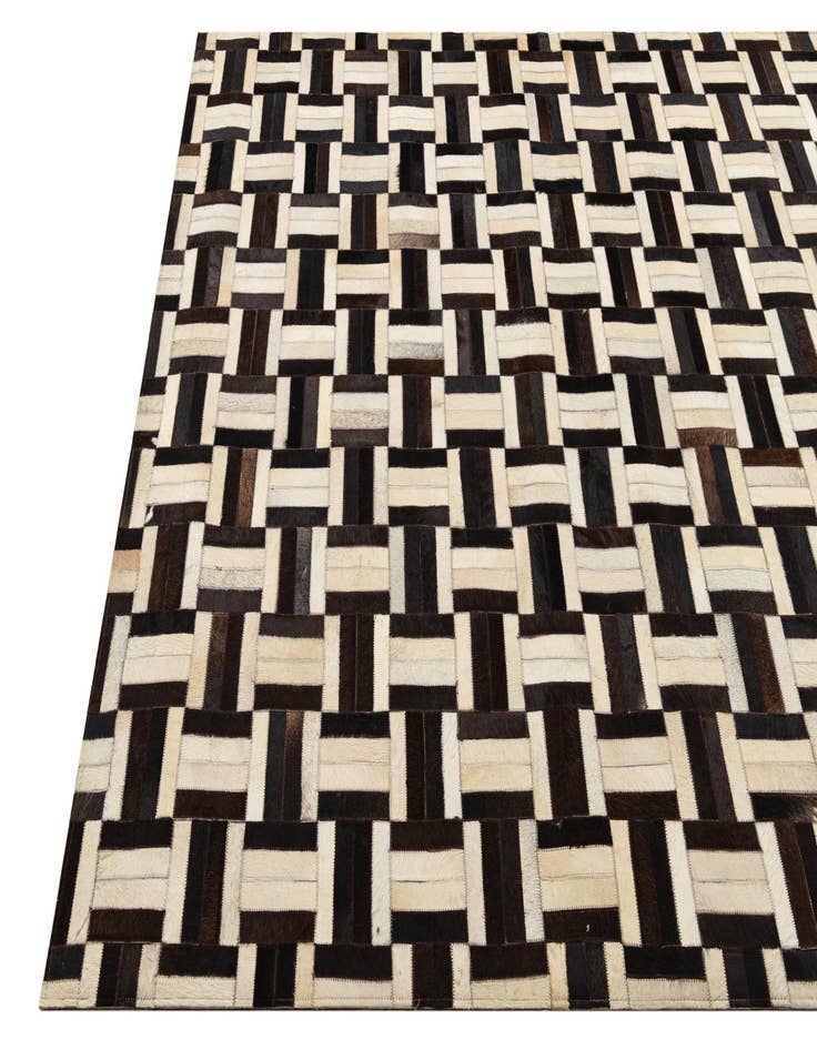 Detail image of  5' 4 x 8' 2 Cowhide Rug