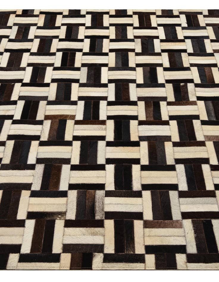 Detail image of  5' 4 x 8' 2 Cowhide Rug