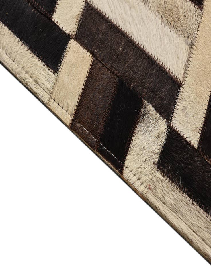 Detail image of  5' 4 x 8' 2 Cowhide Rug