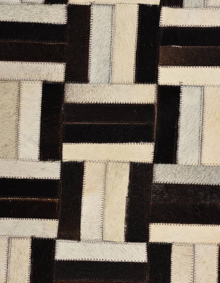 Detail image of  5' 4 x 8' 2 Cowhide Rug
