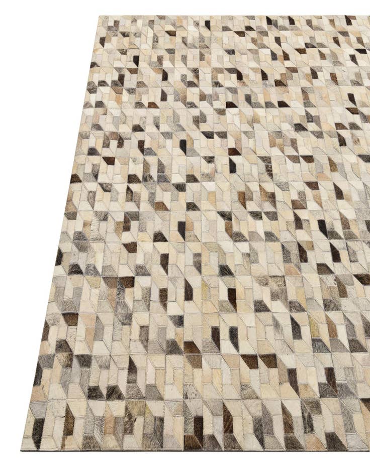 Detail image of  5' 4 x 7' 5 Cowhide Rug