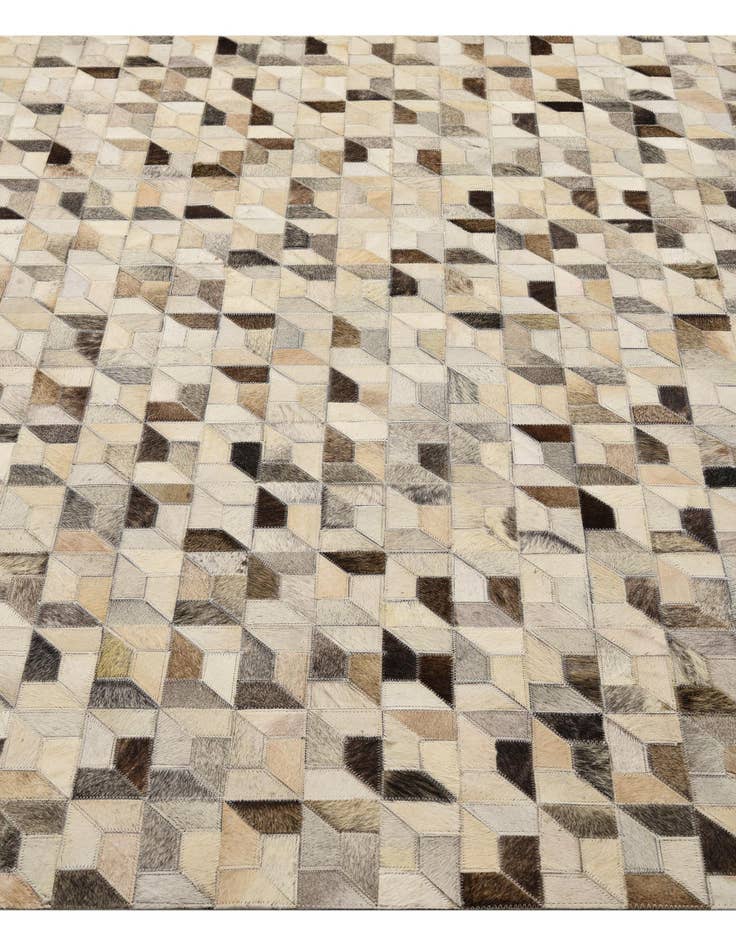 Detail image of  5' 4 x 7' 5 Cowhide Rug