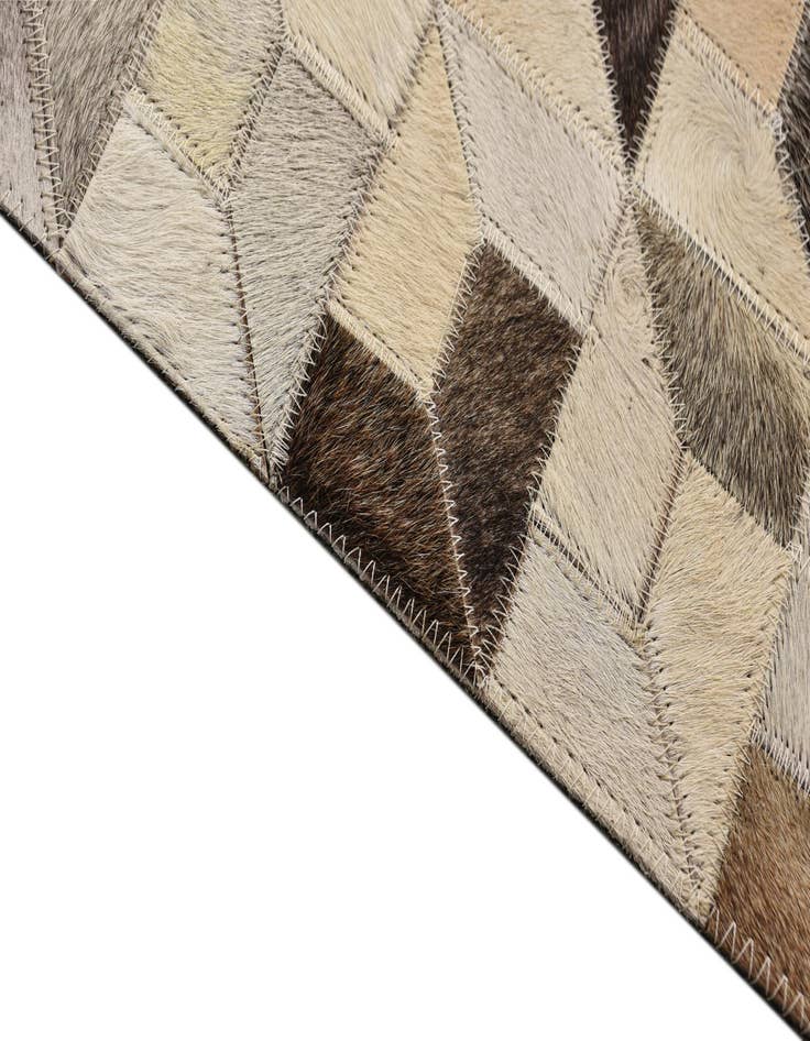 Detail image of  5' 4 x 7' 5 Cowhide Rug