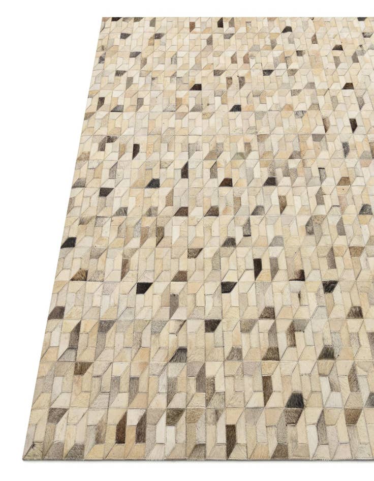 Detail image of  5' 3 x 7' 4 Cowhide Rug