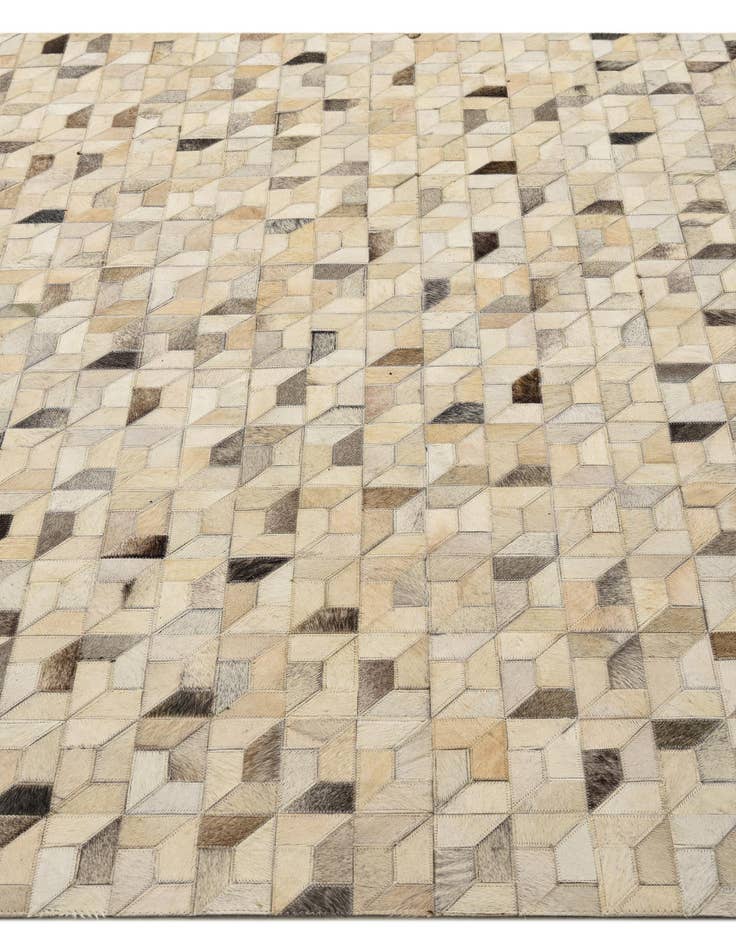 Detail image of  5' 3 x 7' 4 Cowhide Rug