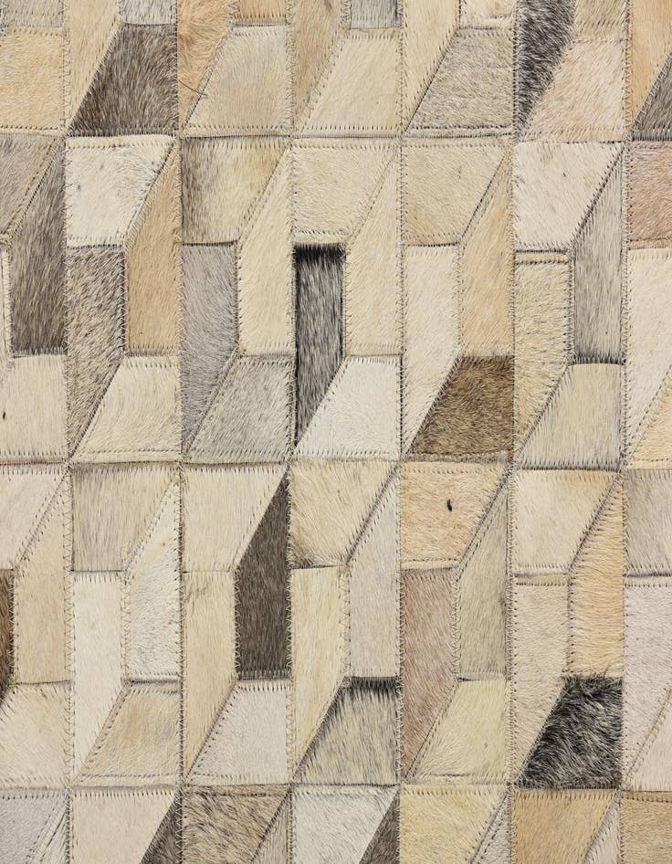 Detail image of  5' 3 x 7' 4 Cowhide Rug