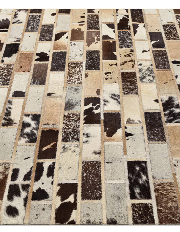 Detail image of  5' 1 x 8' Cowhide Rug