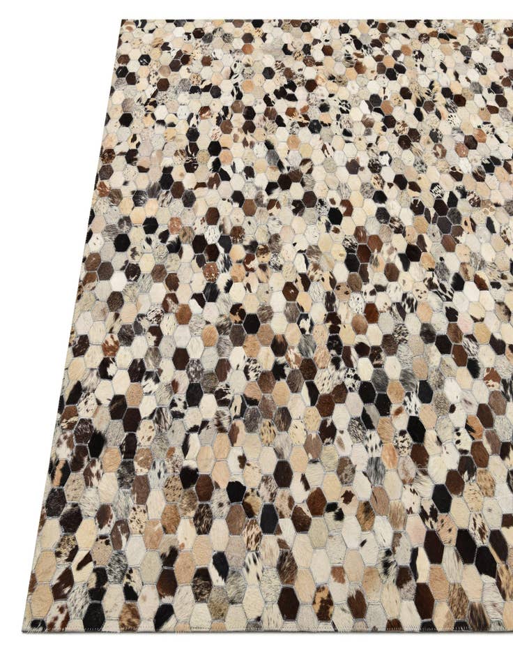 Detail image of  5' 1 x 8' Cowhide Rug