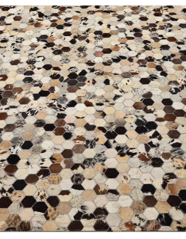 Detail image of  5' 1 x 8' Cowhide Rug