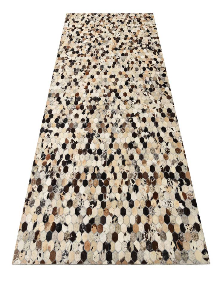 Detail image of  5' 2 x 8' 2 Cowhide Rug