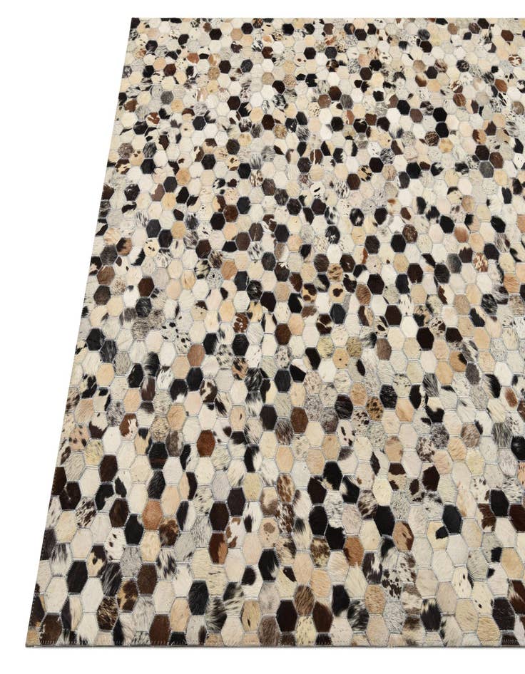 Detail image of  5' 1 x 8' Cowhide Rug