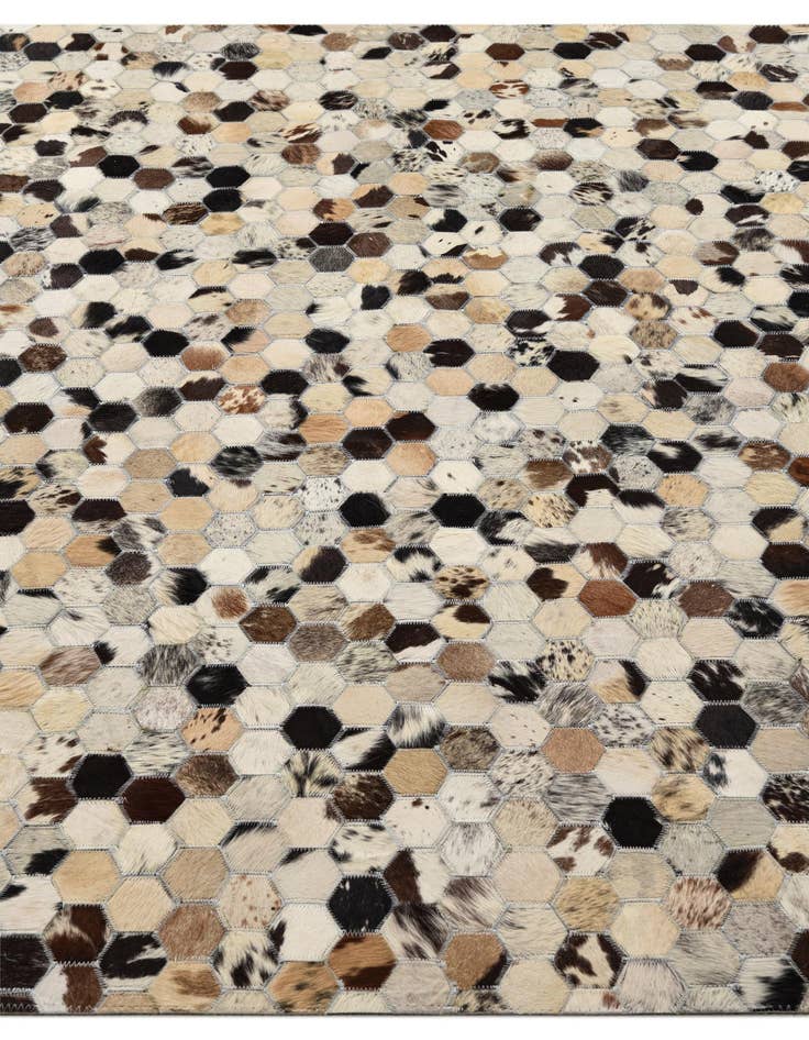 Detail image of  5' 1 x 8' Cowhide Rug